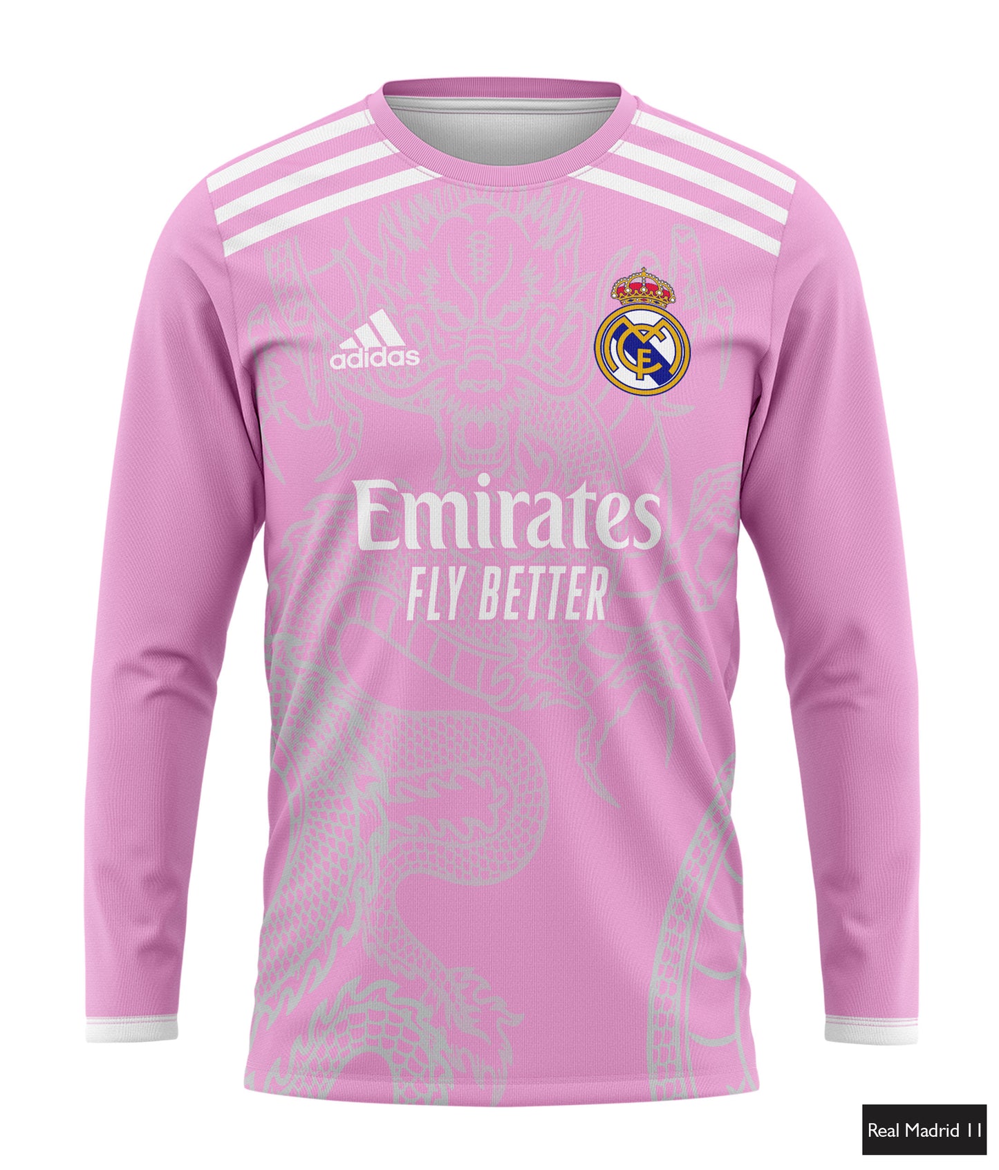 Real Madrid Dragon Edition in Pink & White