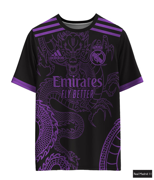 Real Madrid Dragon Edition in Black & Purple