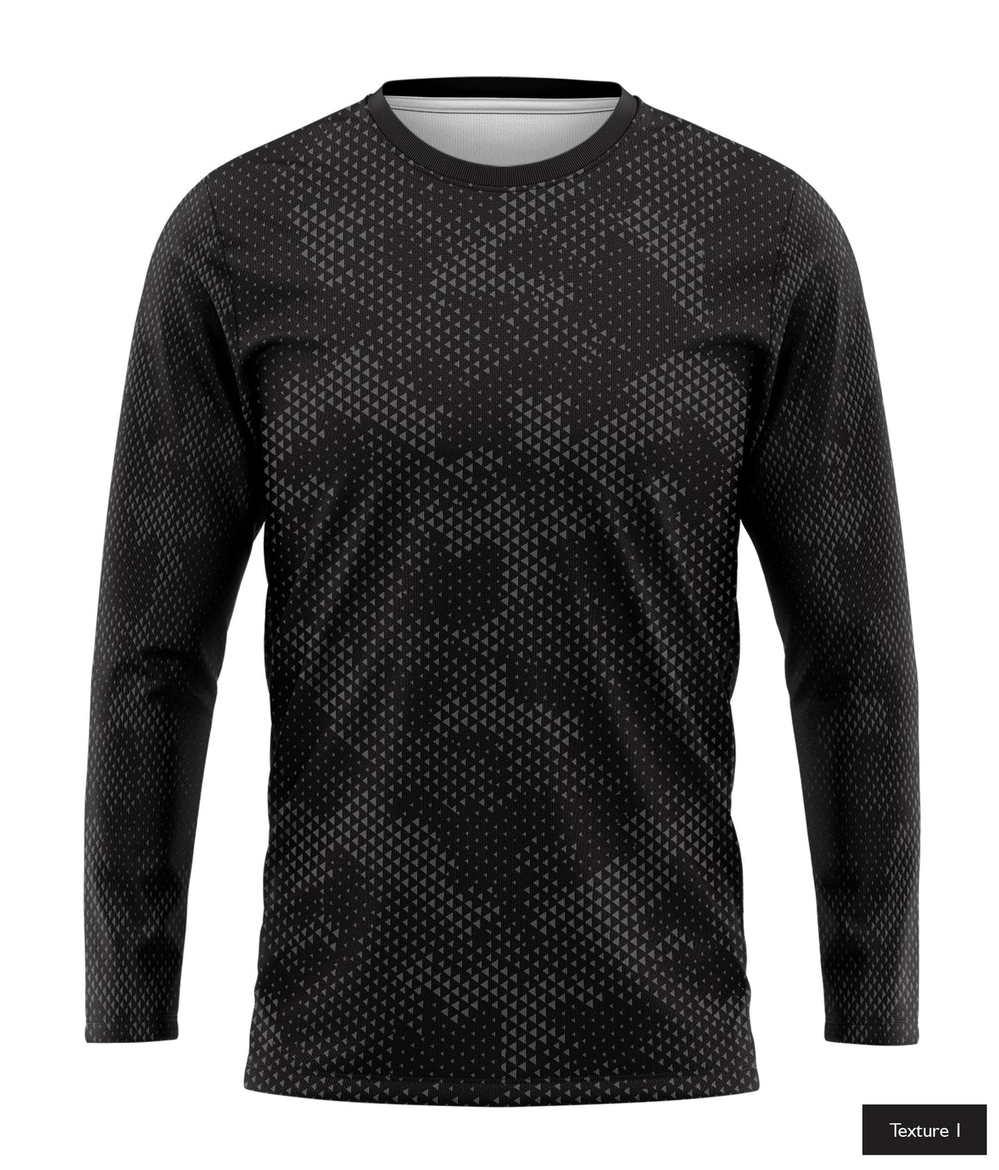 Triangular Grid In Dark Grey