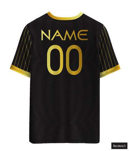 Barcelona FC In Gold And Black Edition
