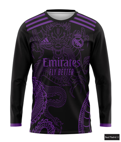 Real Madrid Dragon Edition in Black & Purple