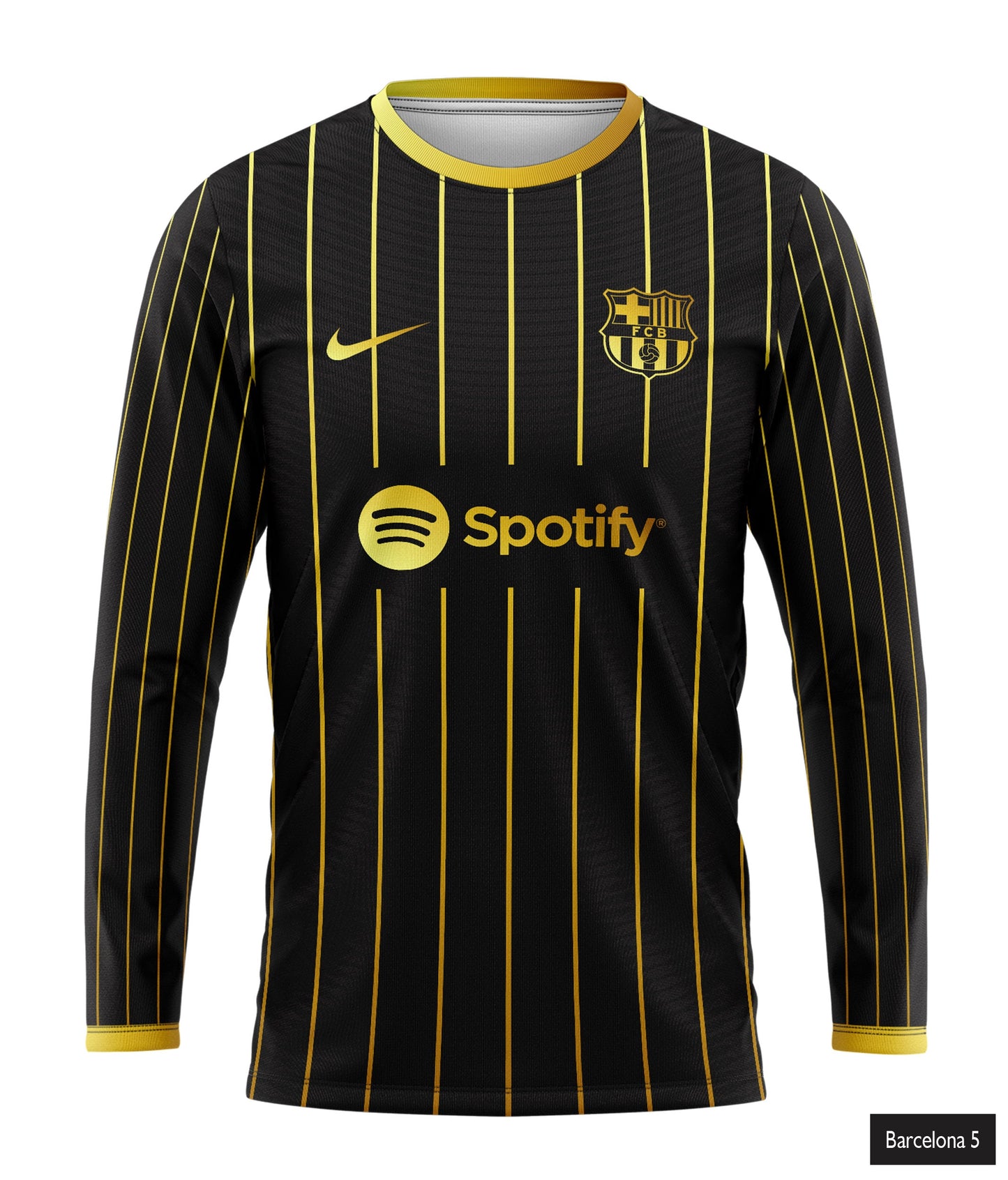 Barcelona FC In Gold And Black Edition
