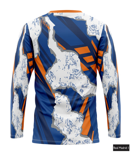 Real Madrid Special Edition In White, Orange and Blue