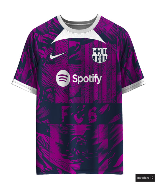 Barcelona 2024-25 Purple Texture Edition