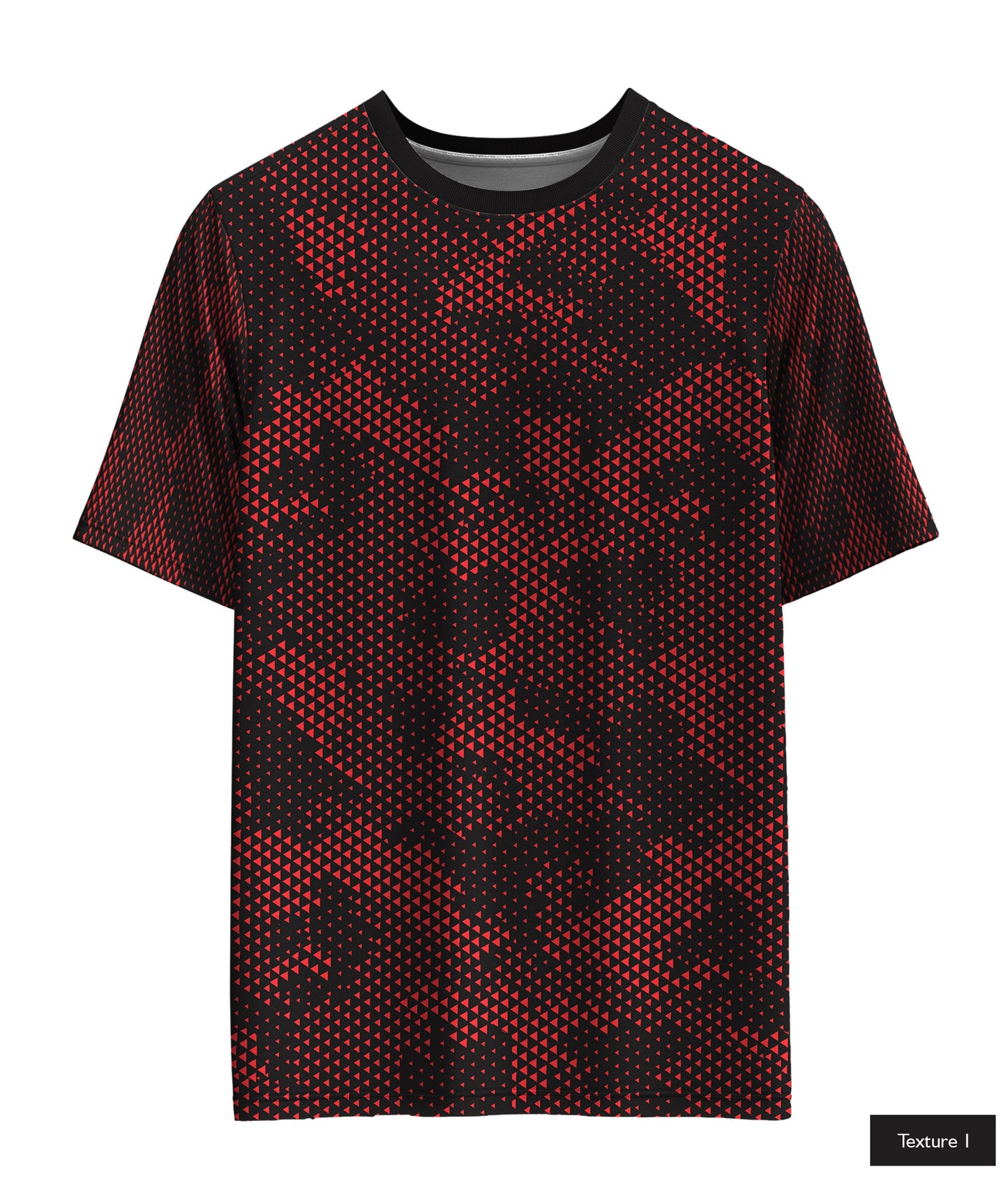 Triangular Grid In Red