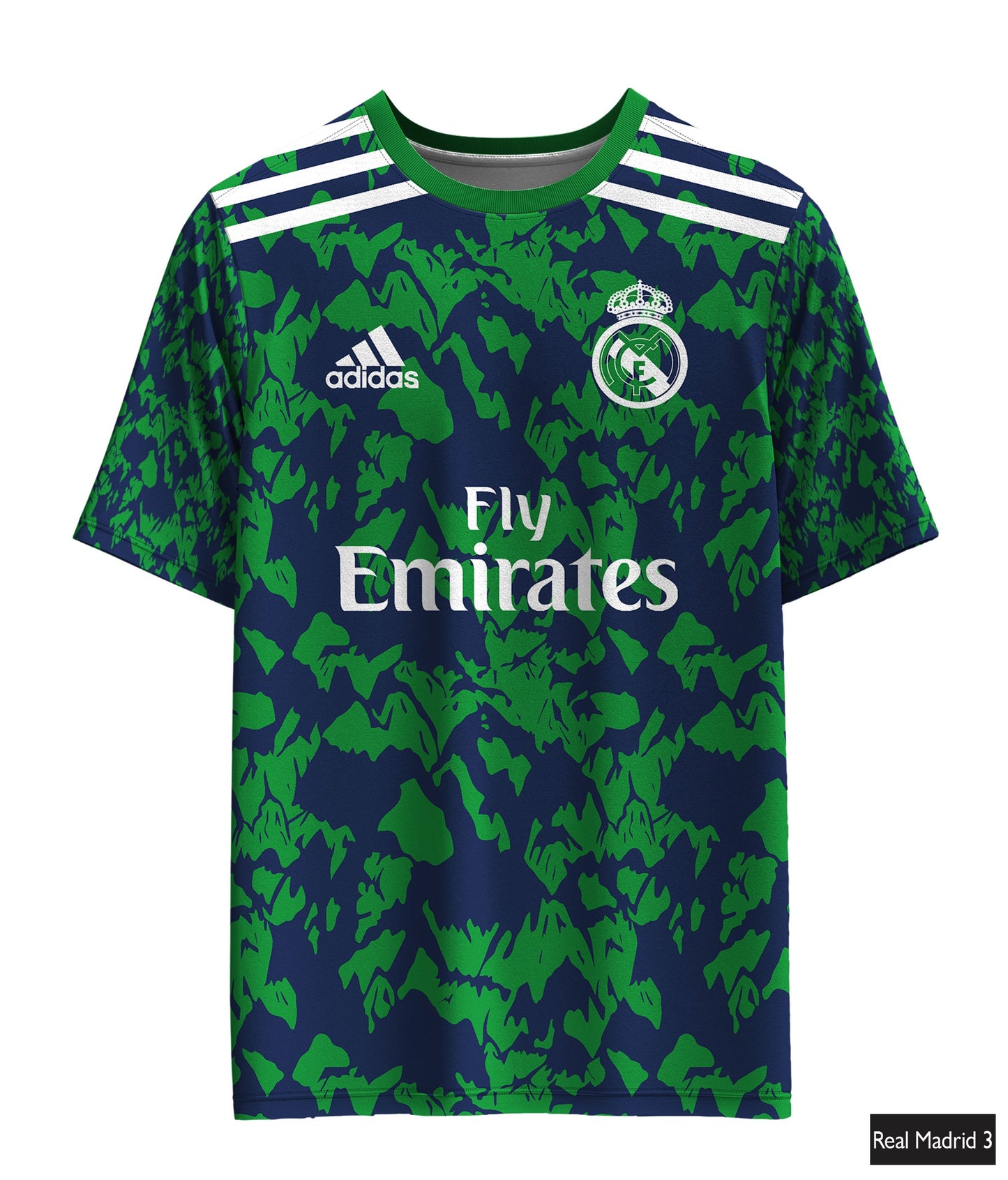 Real Madrid 2024 Concept In Green And Navy