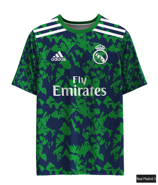 Real Madrid 2024 Concept In Green And Navy