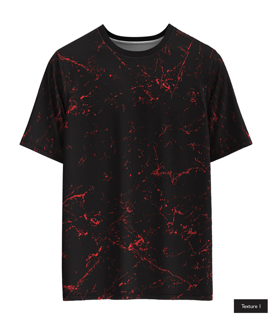 Cosmic Veins In Red