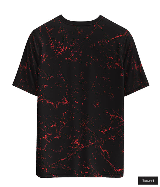 Cosmic Veins In Red