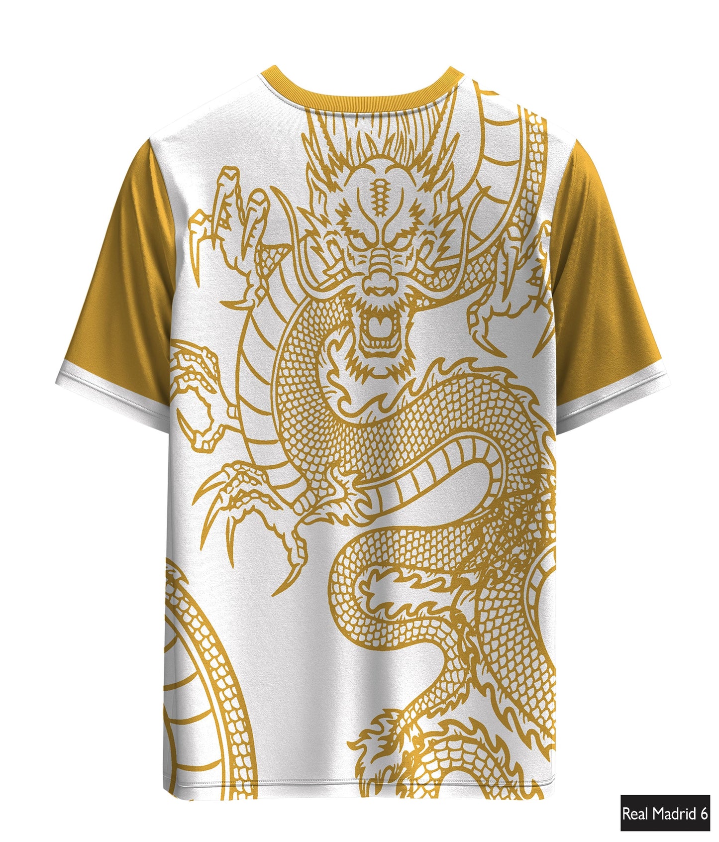 Real Madrid Dragon Edition Golden & White 24-25