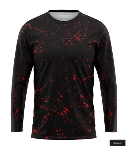 Cosmic Veins In Red