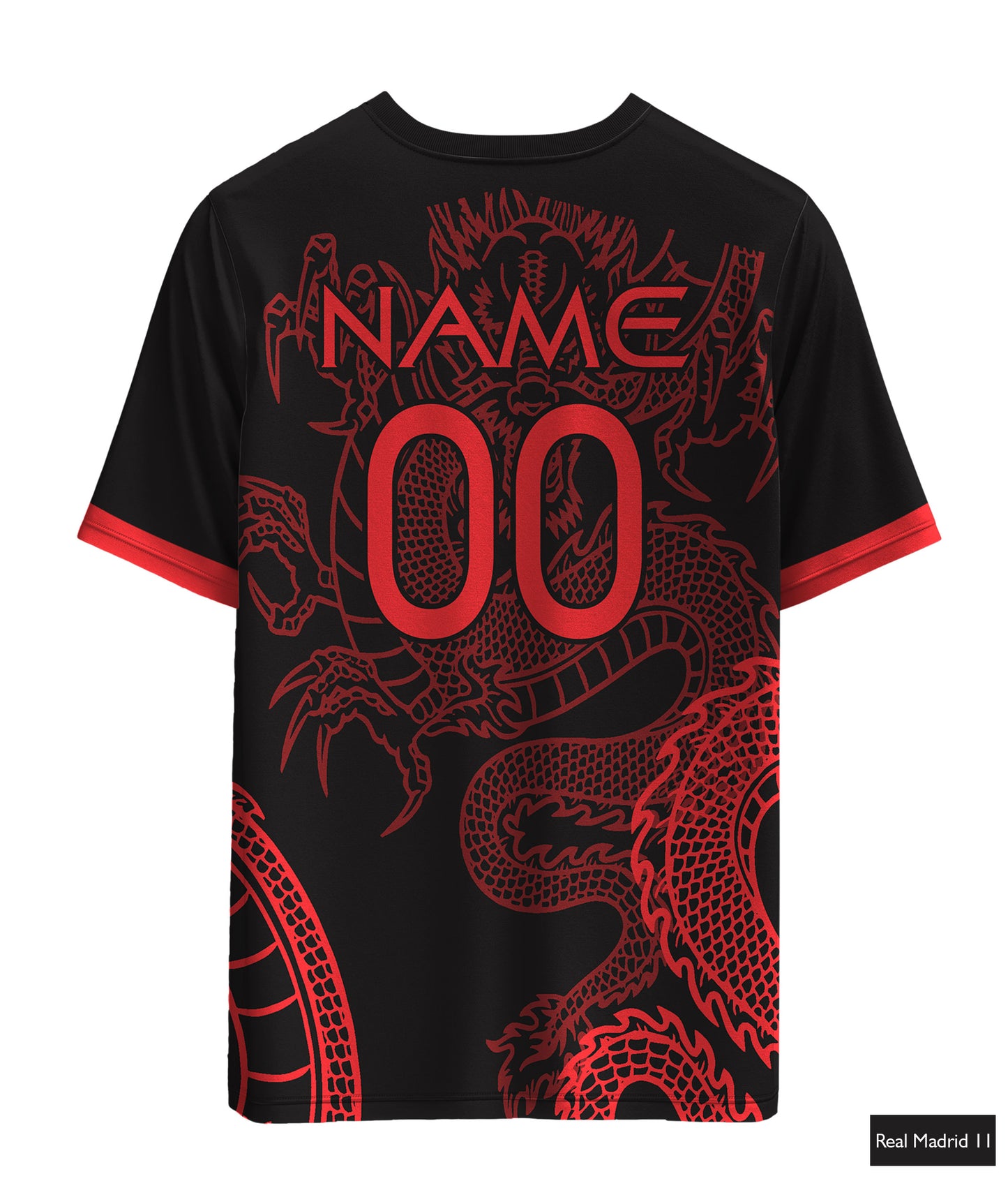 Real Madrid Dragon Edition in Black & Red
