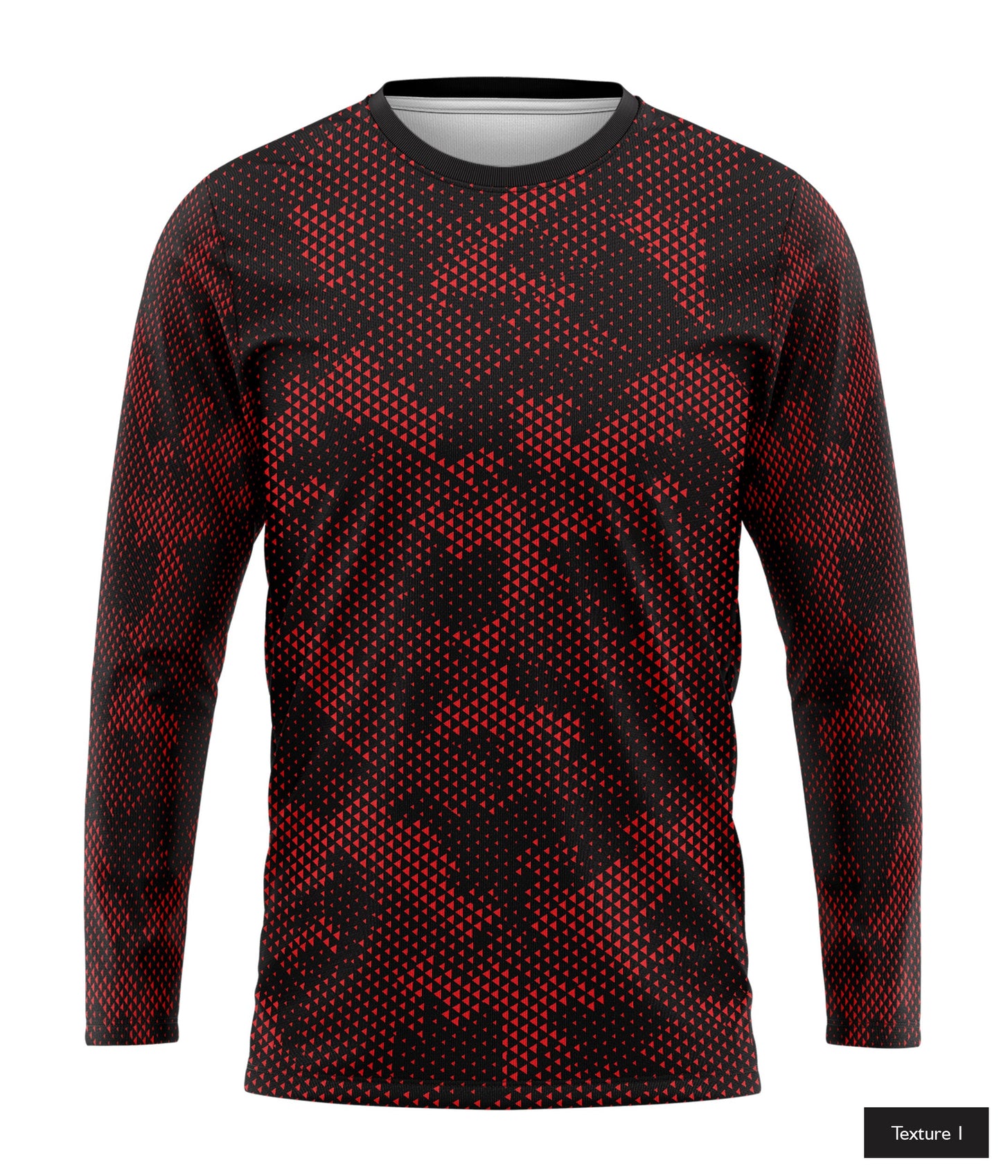 Triangular Grid In Red
