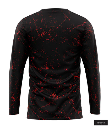 Cosmic Veins In Red