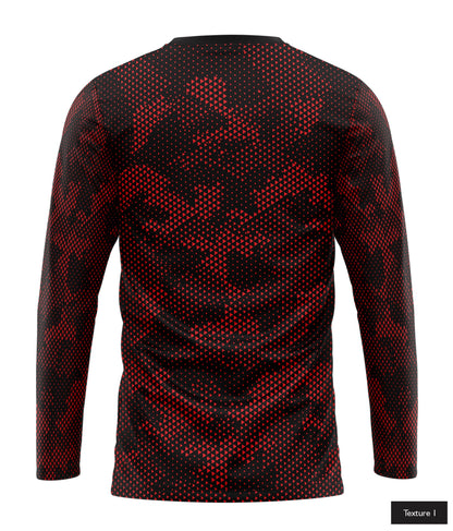 Triangular Grid In Red