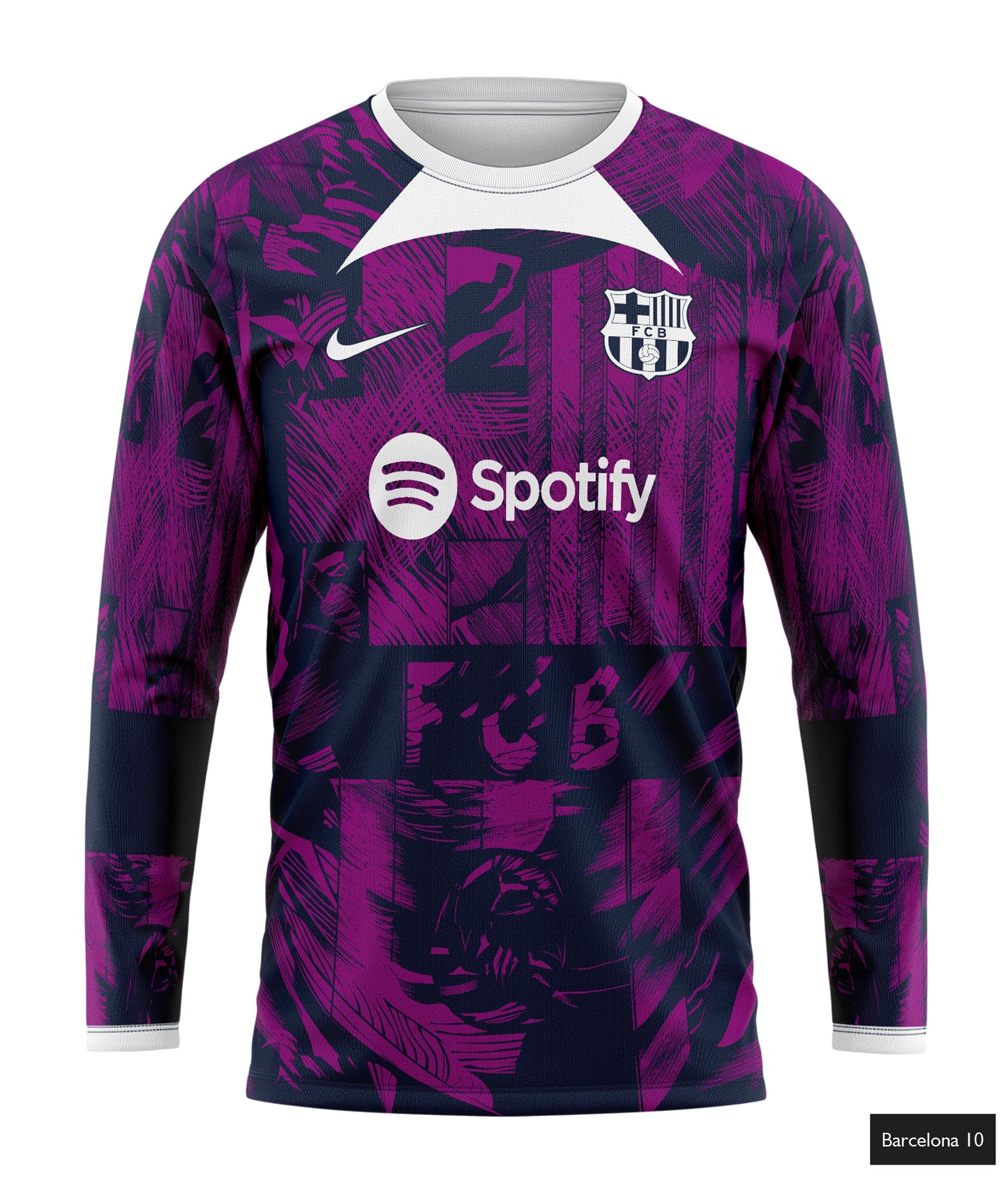 Barcelona 2024-25 Purple Texture Edition
