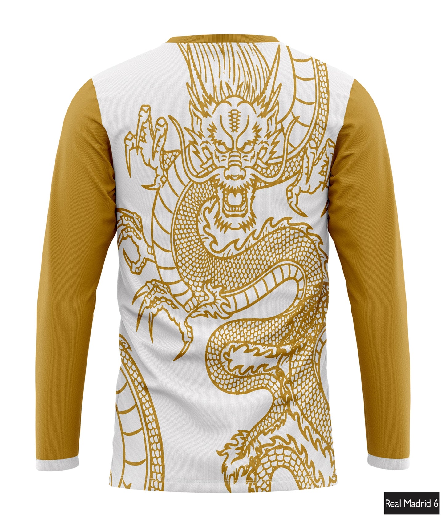 Real Madrid Dragon Edition Golden & White 24-25