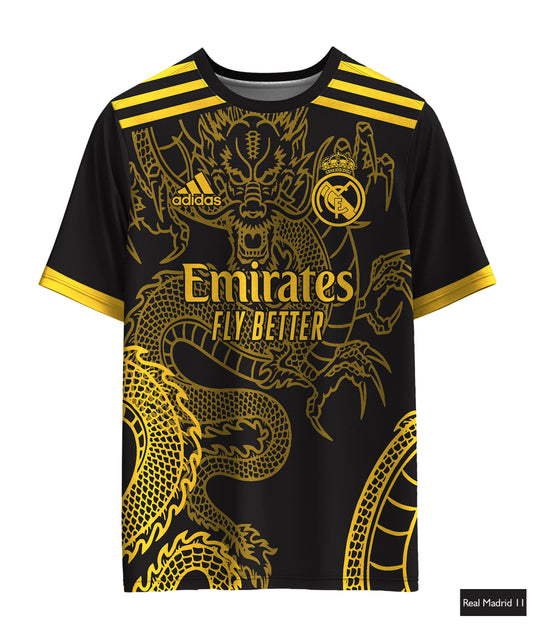 Real Madrid Dragon Edition in Black & Yellow