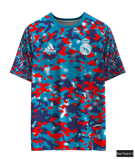Real Madrid 2021-22 Pre-Match Adidas Jersey