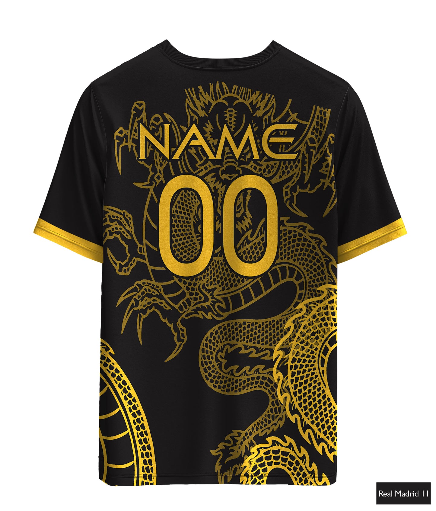 Real Madrid Dragon Edition in Black & Yellow