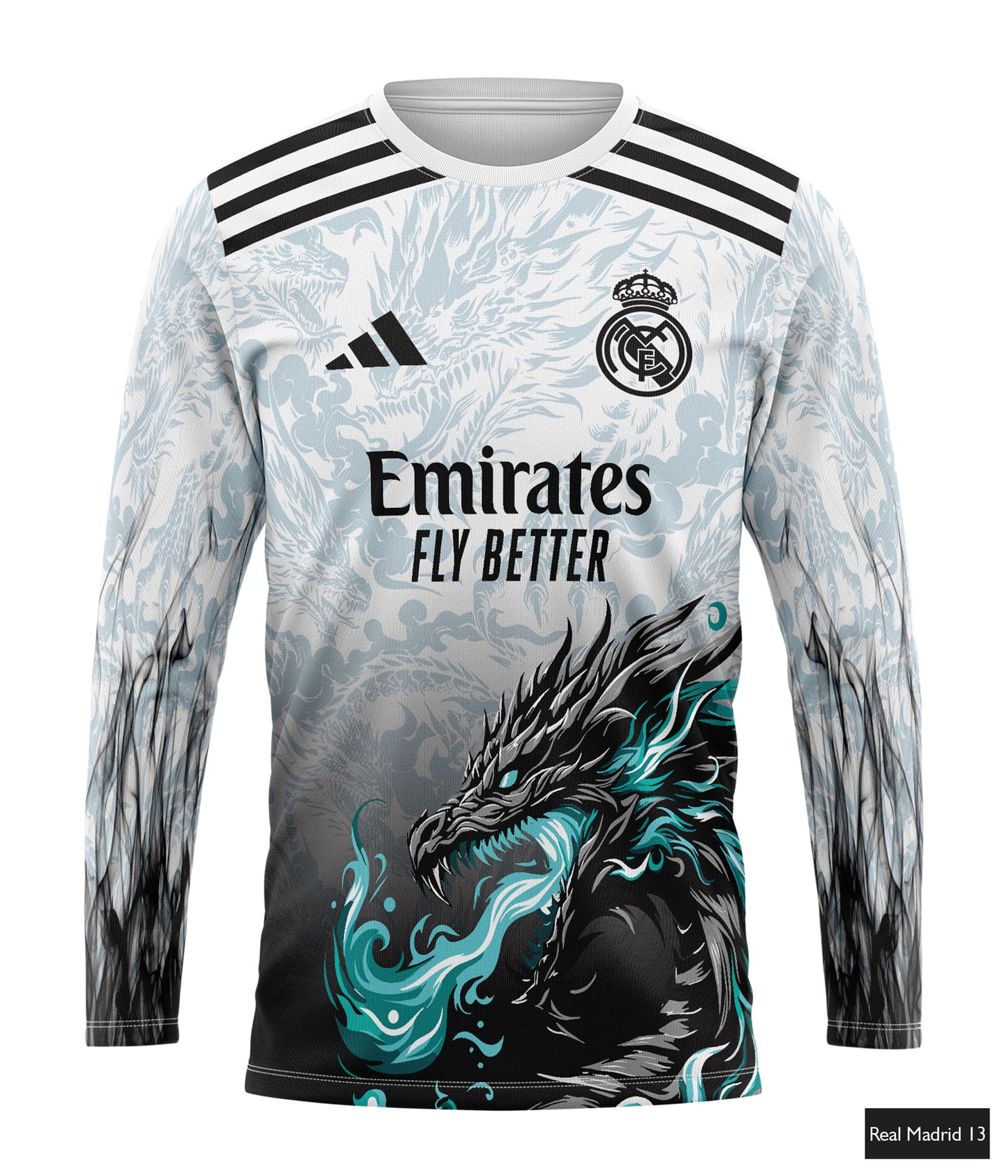 Real Madrid Dragon Blue Flame Edition