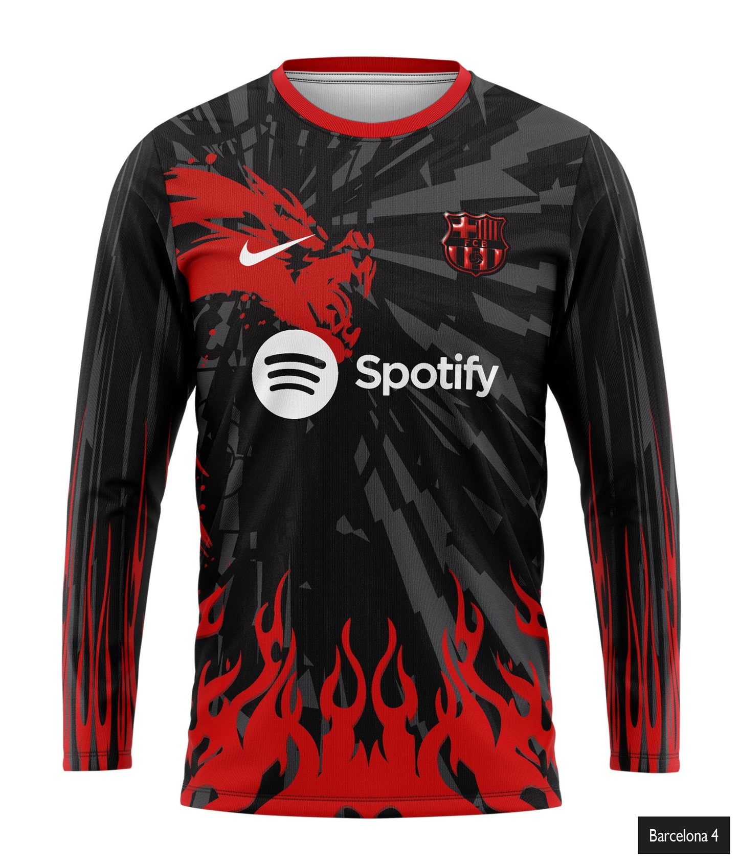 Barcelona FC Fantasy Red Dragon 25 Edition