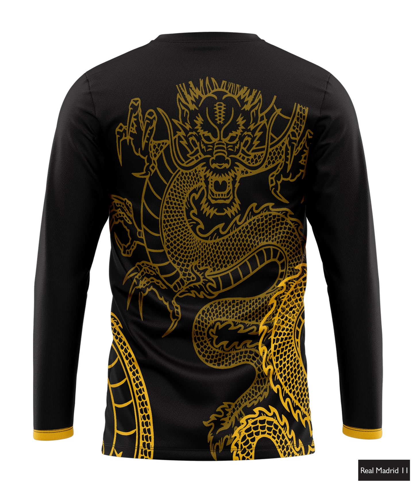 Real Madrid Dragon Edition in Black & Yellow
