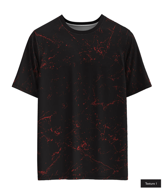 Cosmic Veins In Maroon