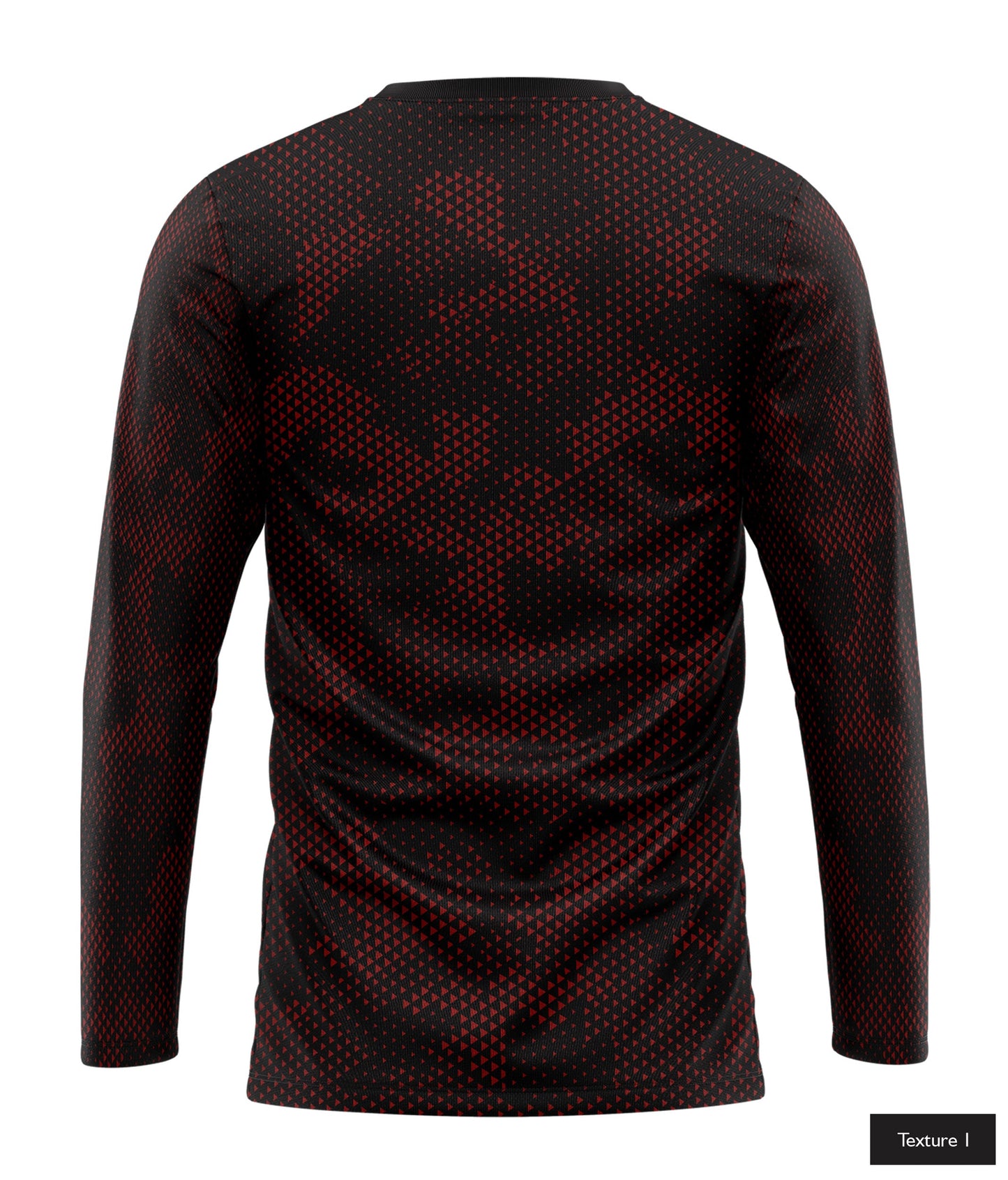 Triangular Grid In Maroon