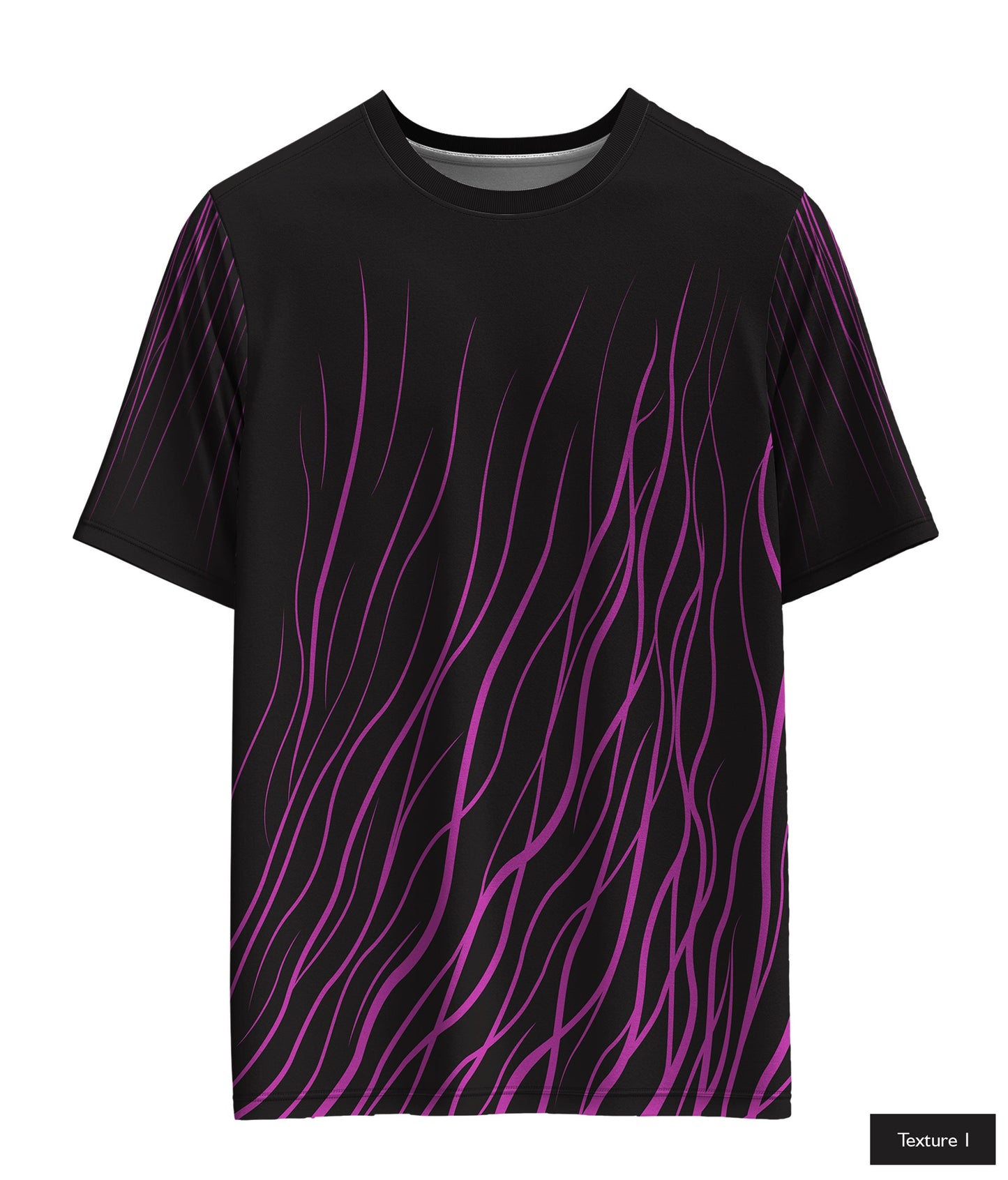 Abstract Wave In Purple