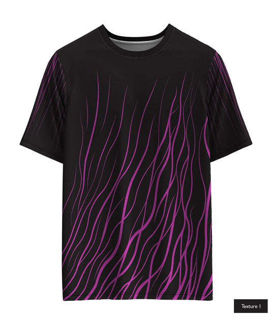 Abstract Wave In Purple