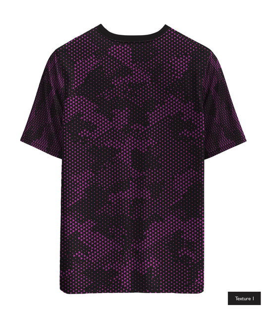 Triangular Grid In Purple