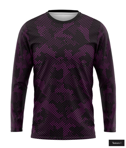 Triangular Grid In Purple