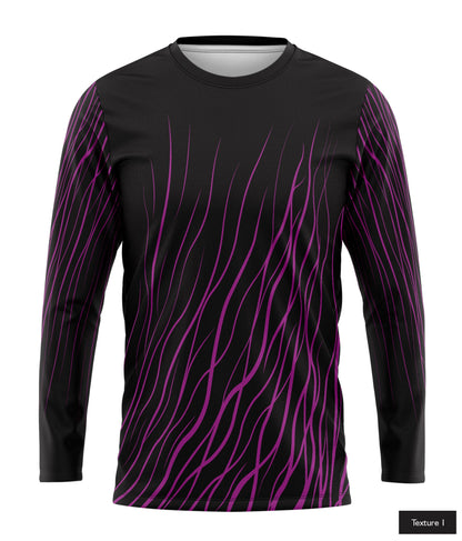 Abstract Wave In Purple