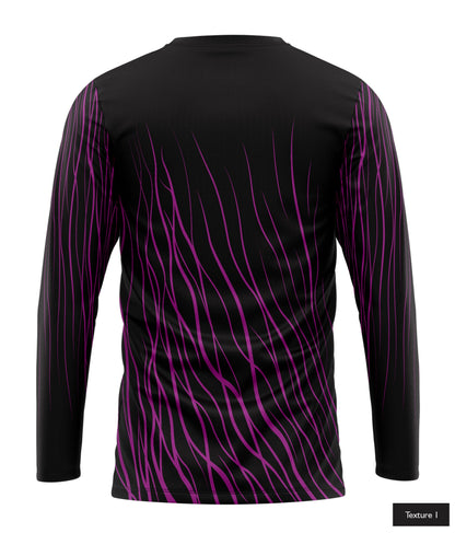 Abstract Wave In Purple