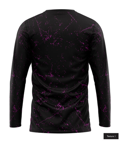 Cosmic Veins In Purple