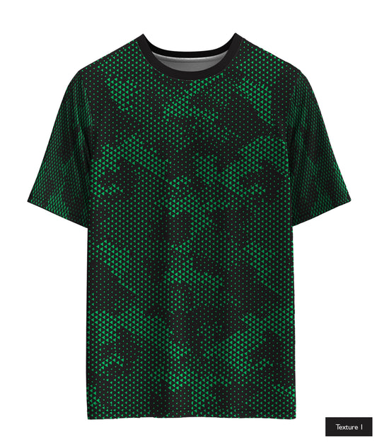 Triangular Grid In Green