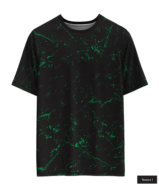 Cosmic Veins In Green