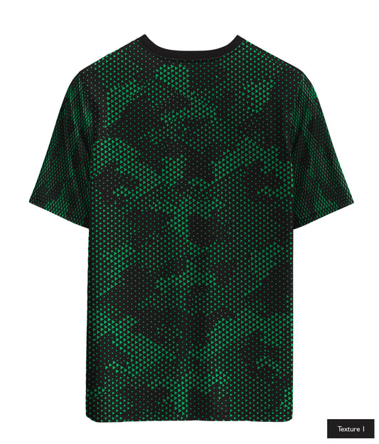 Triangular Grid In Green
