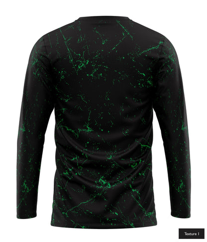 Cosmic Veins In Green